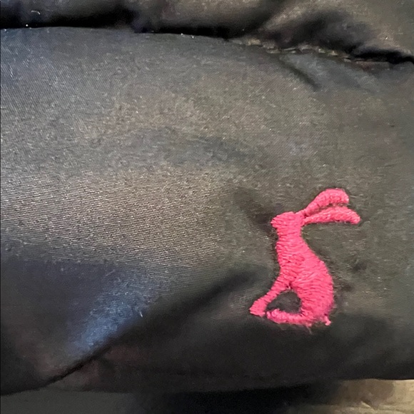 Joules Padded Long Puffer Coat with Faux Fur Accent - Picture 10 of 10